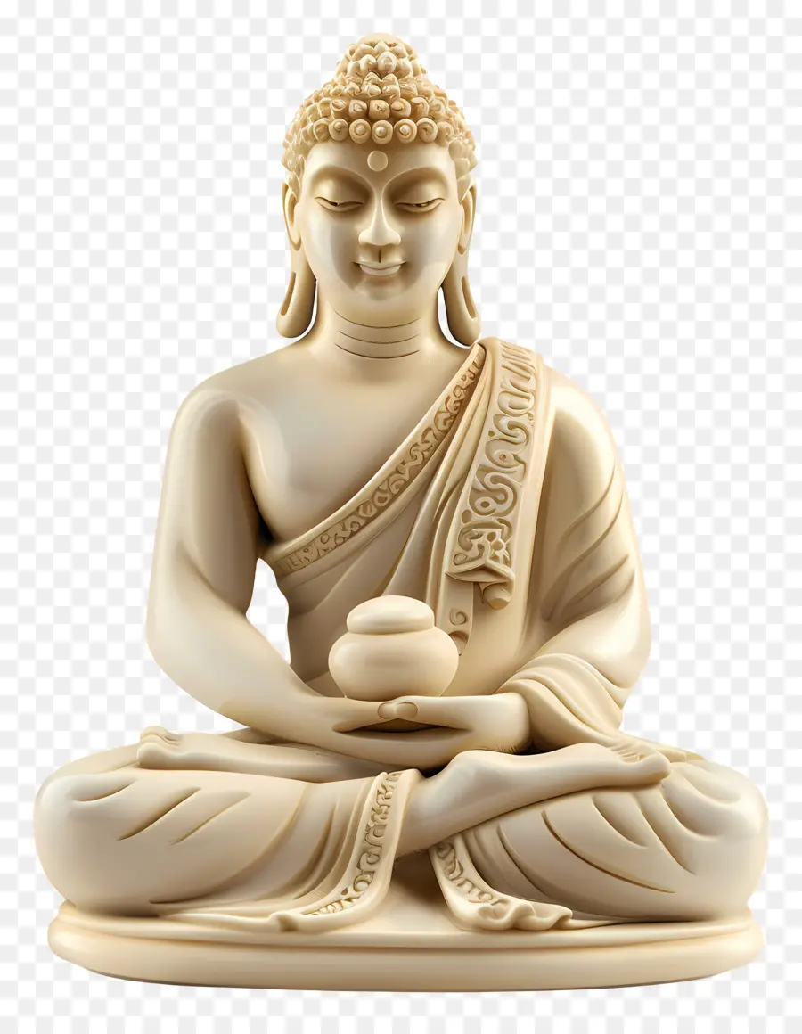 Mahavir Jayanti，Estatua De Buda PNG