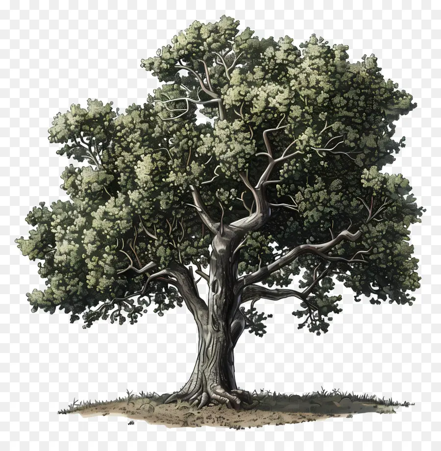 Hickory Tree，árbol De Roble PNG