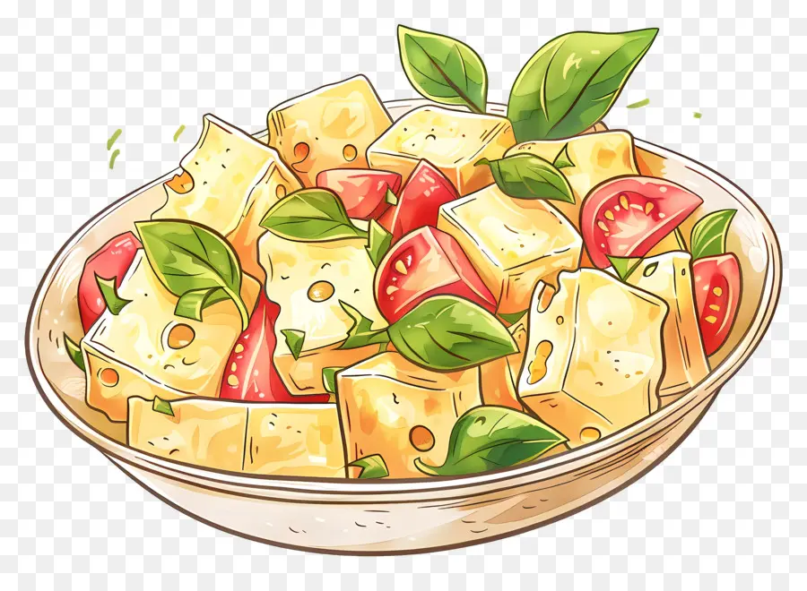 Ensalada De Queso，Italiano PNG