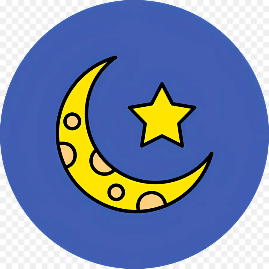 Estrella Y La Media Luna，Crescent Moon PNG
