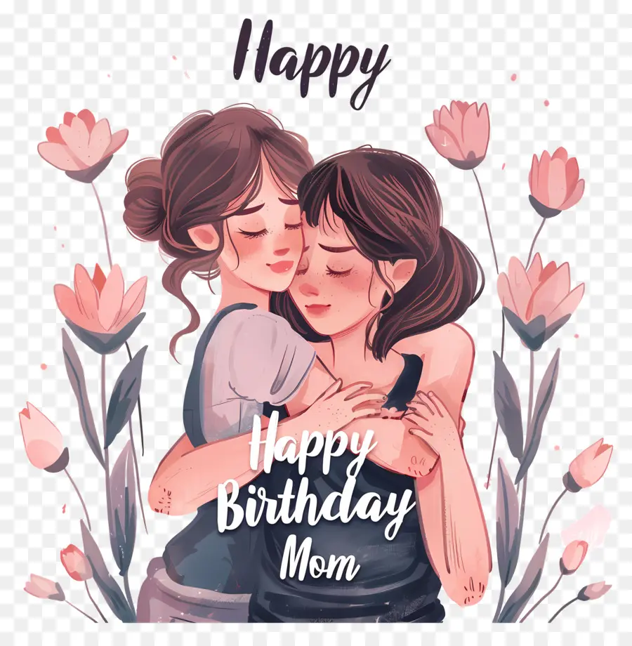 Feliz Cumpleaños Mamá，Madre PNG