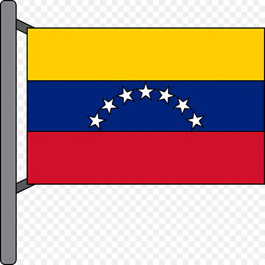 Venezuela Flag，Bandera Venezolana PNG