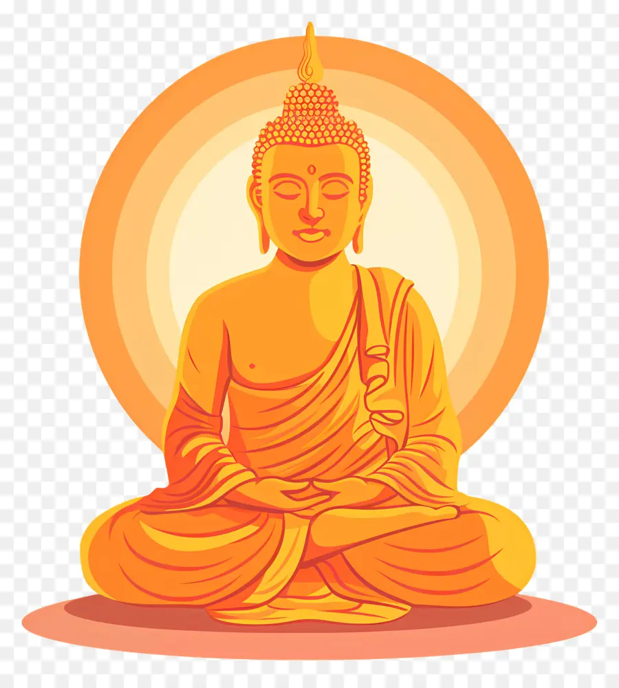 Mahavir Jayanti，Estatua De Buda PNG