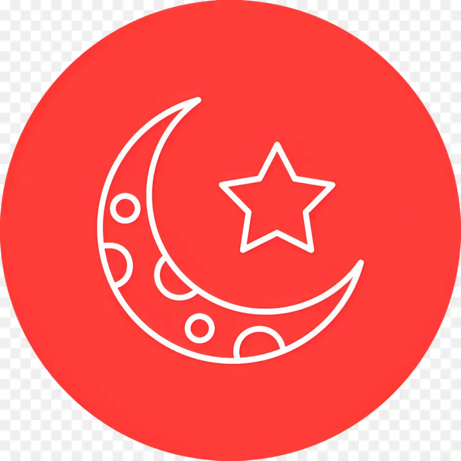 Estrella Y La Media Luna，Crescent Moon PNG