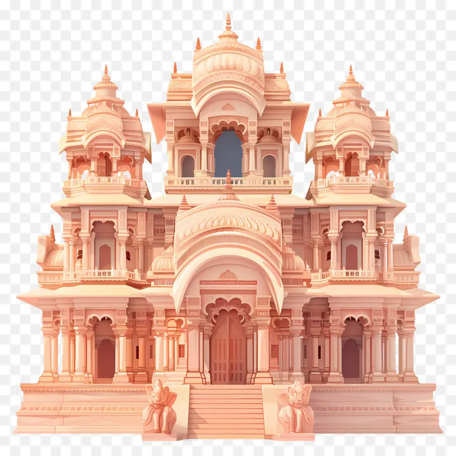 Ram Mandir，Arquitectura Del Templo PNG