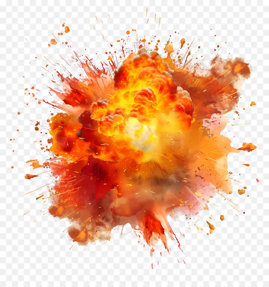Explosión，Colores PNG