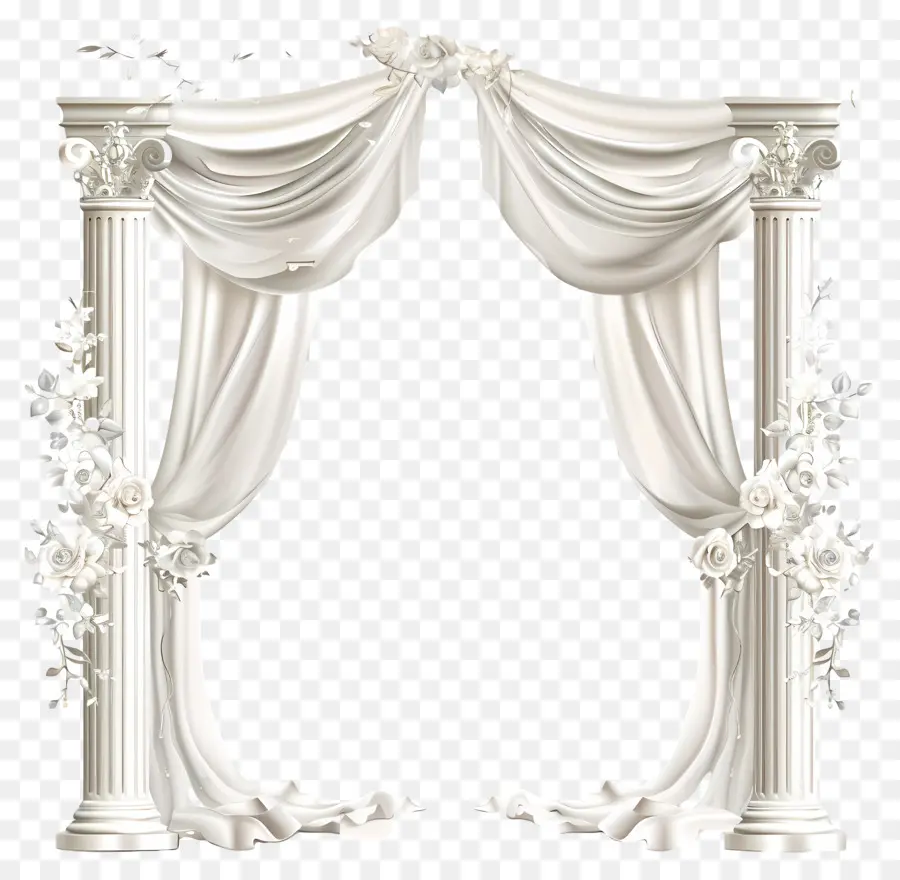 De La Boda Decoración，Arco De Mármol PNG