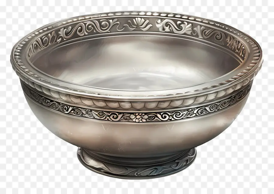 Cuenco De Plata，Plato De Metal PNG