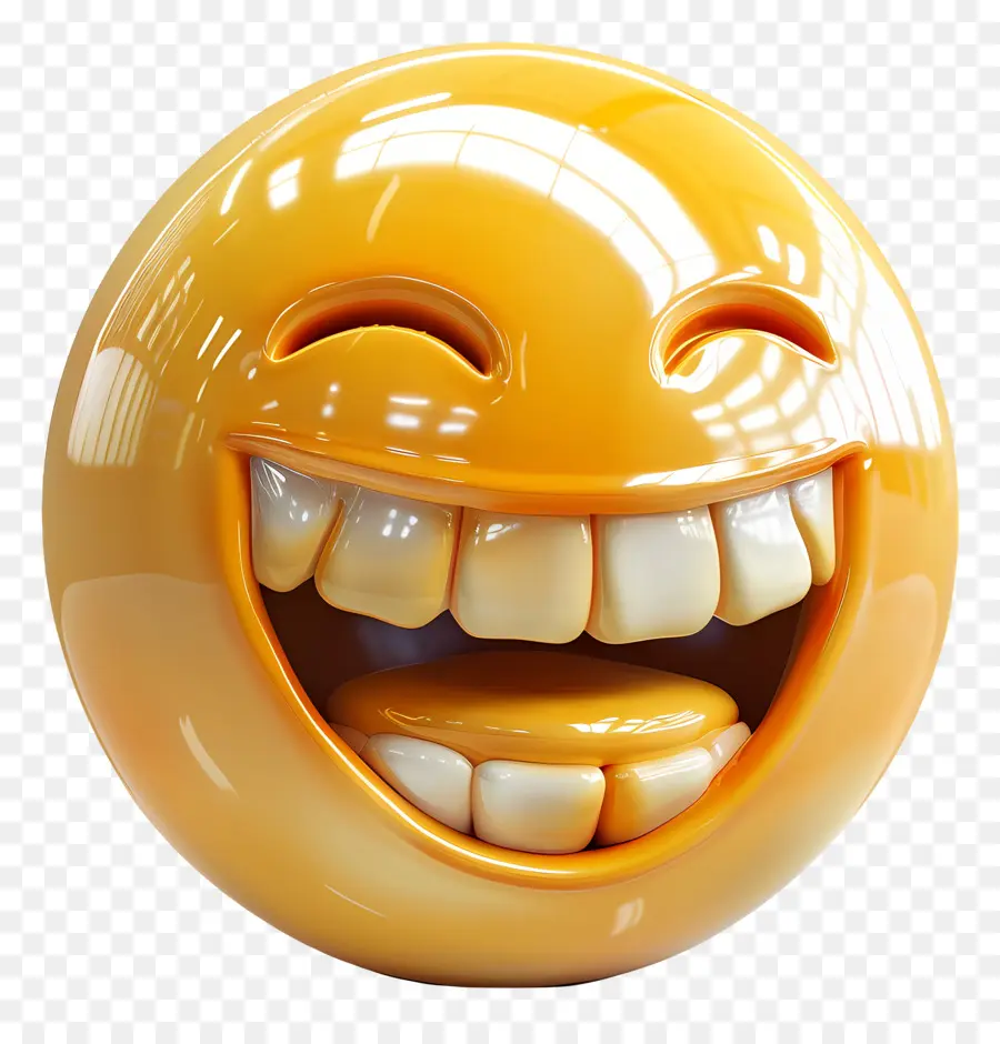 Riendo Emoji，La Sonrisa De La Cara PNG