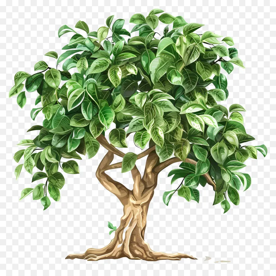 árbol Ficus，árbol Verde PNG