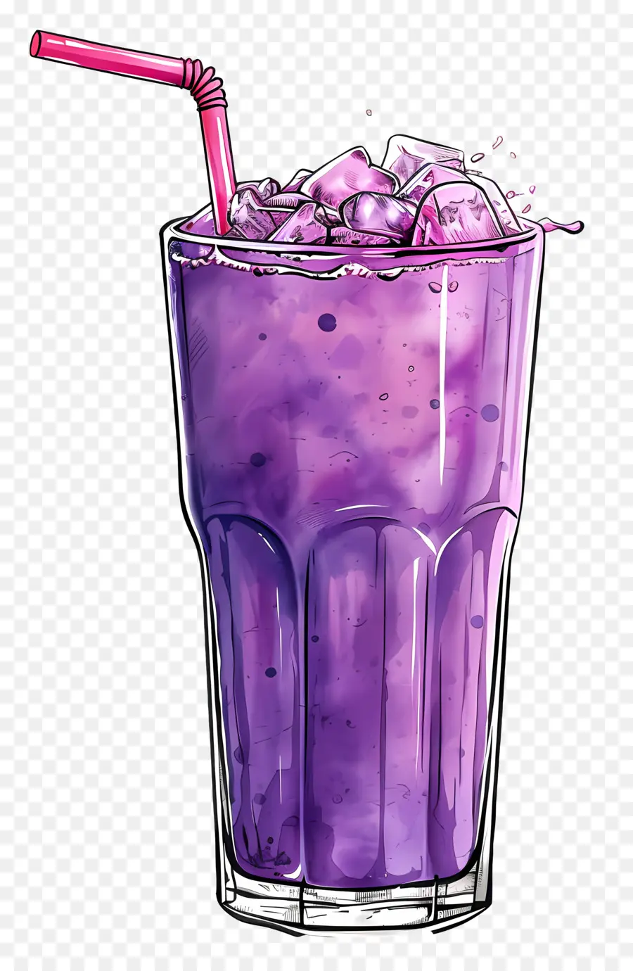 Bebida Solkadhi，Bebida Morada PNG