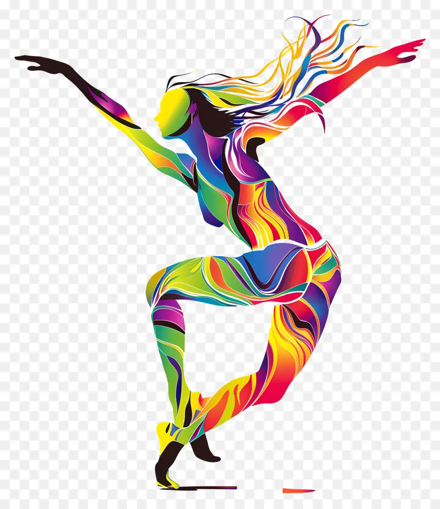 Día Internacional De La Danza，La Pintura Del Cuerpo PNG