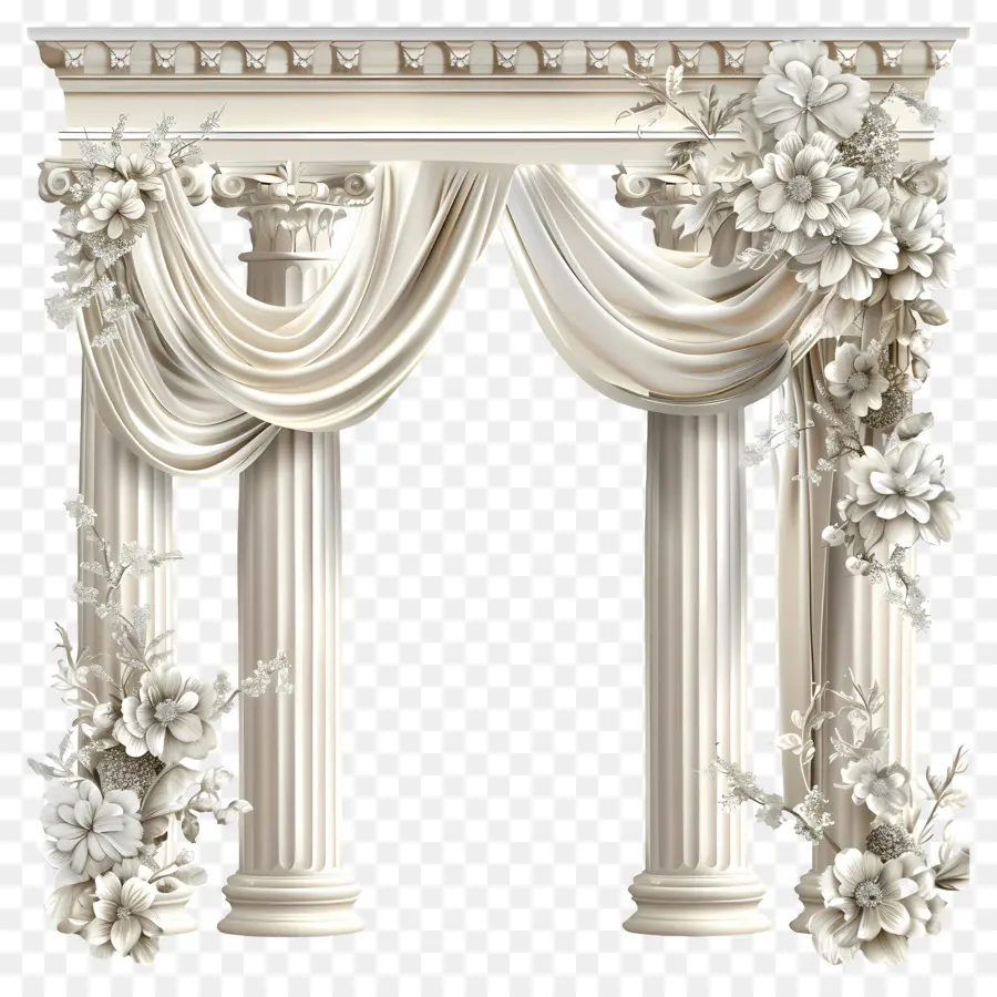 De La Boda Decoración，Arco De Mármol PNG