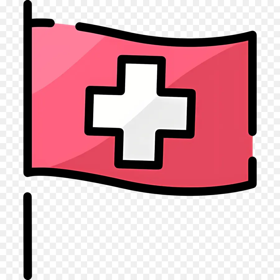 Bandera De Suiza，Símbolo De Primeros Auxilios PNG