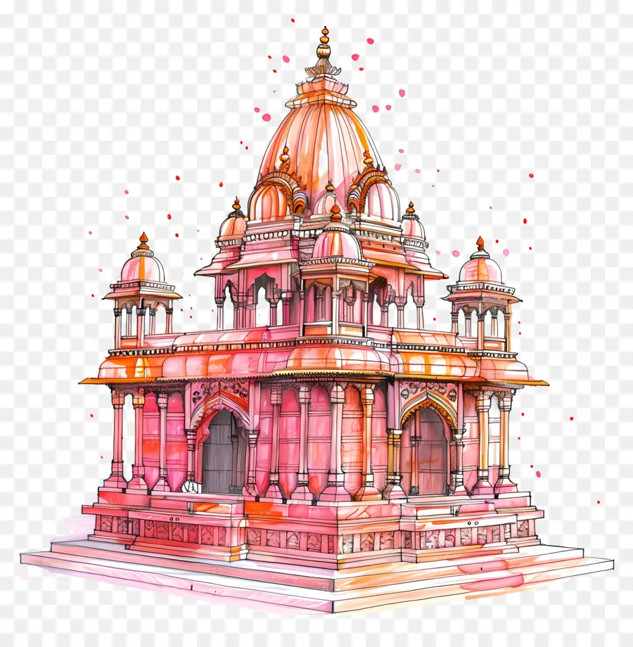 Ram Mandir，Obras De Arte Digital PNG