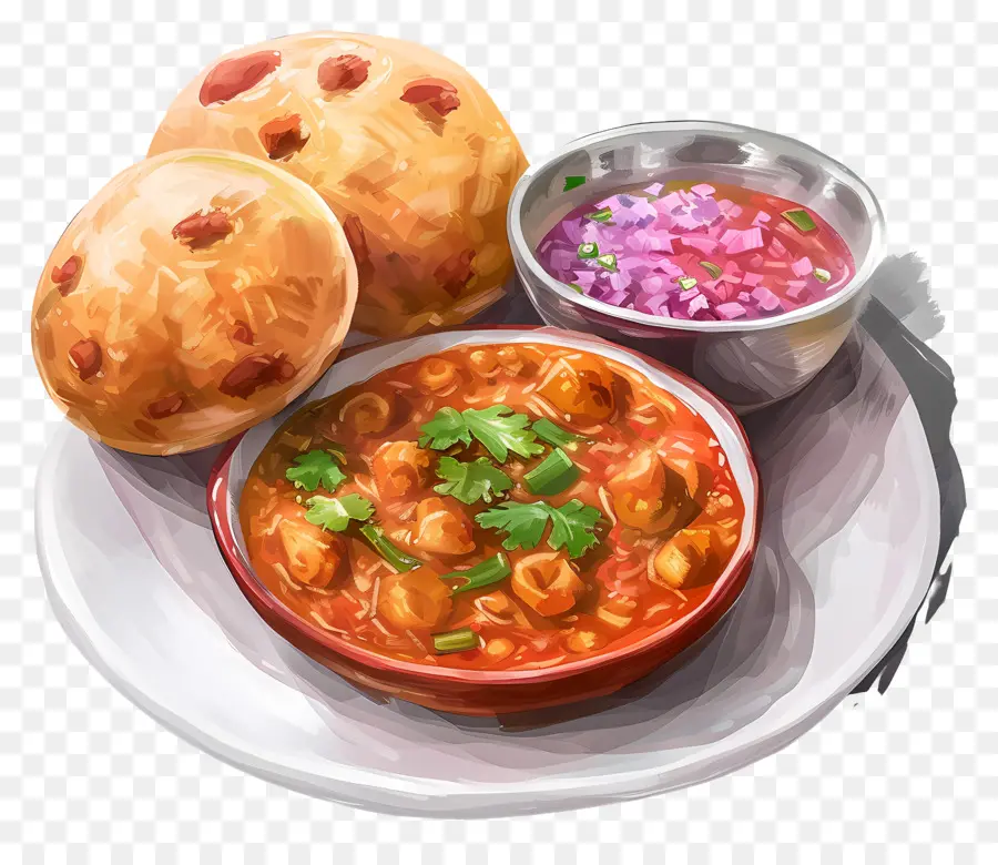 Pav Bhaj，Plato Indio PNG