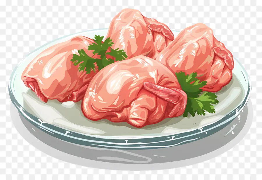 La Carne De Pollo，Piernas De Pollo Crudo PNG