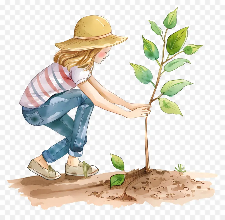 La Plantación De árboles，Jardinería PNG
