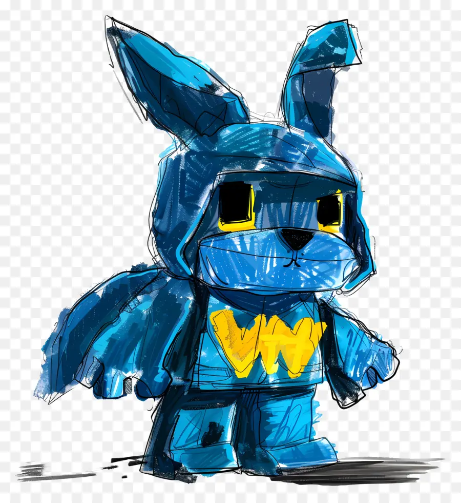 Roblox，Conejito Azul PNG