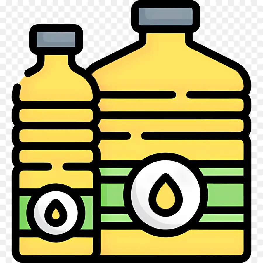 El Aceite De Cocina，Amarillo Botella PNG