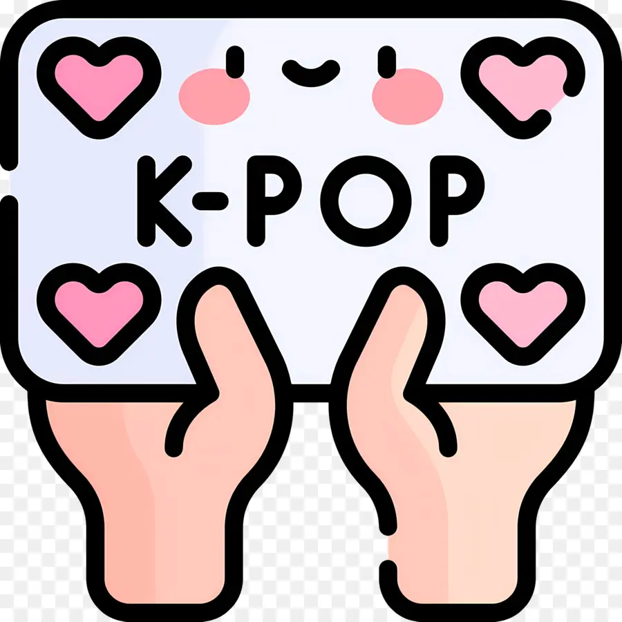 K Pop，Signo De K Pop PNG