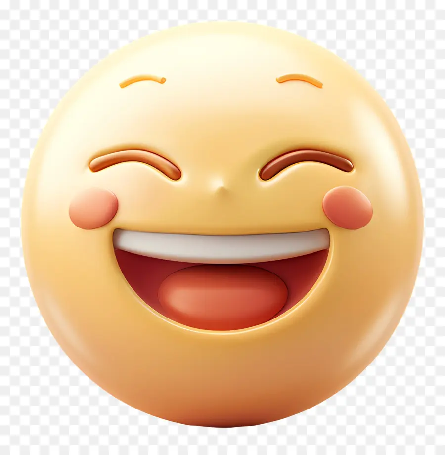 Riendo Emoji，Sonriendo Emoji PNG
