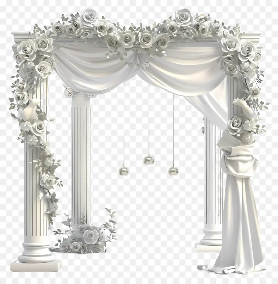 Decoracion De Boda，Arco De Boda PNG