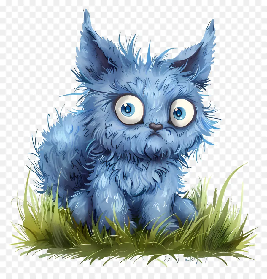 Bluey，Gato Azul PNG