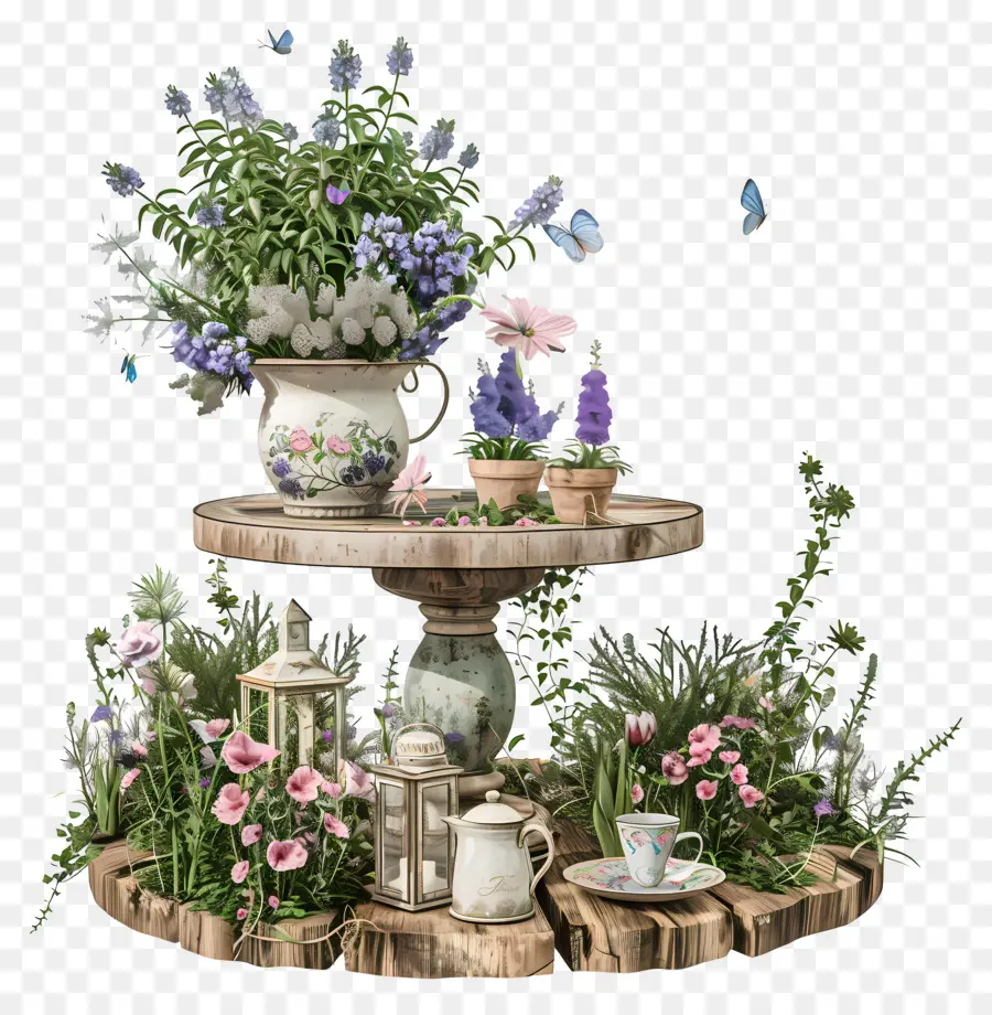 La Primavera，Jardín PNG