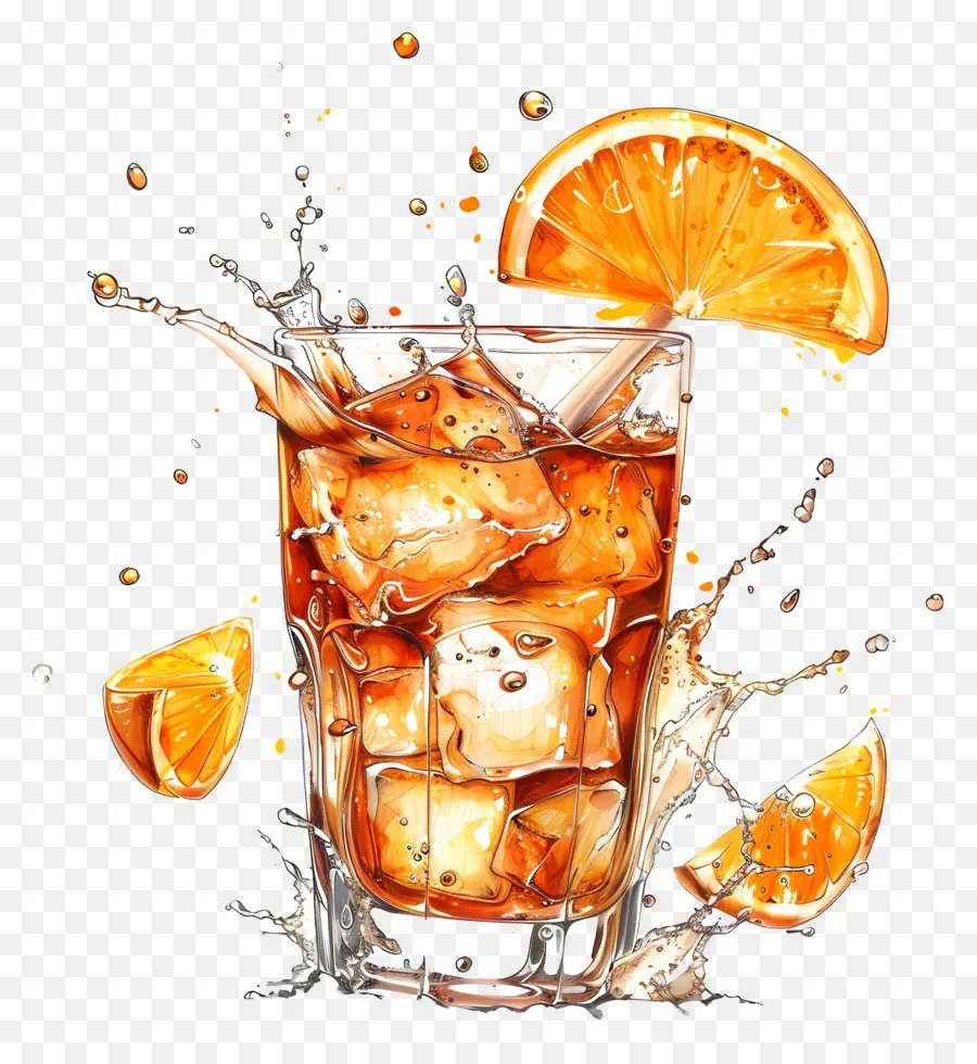 Bebida Hugo Spritz，Bebida Helada PNG