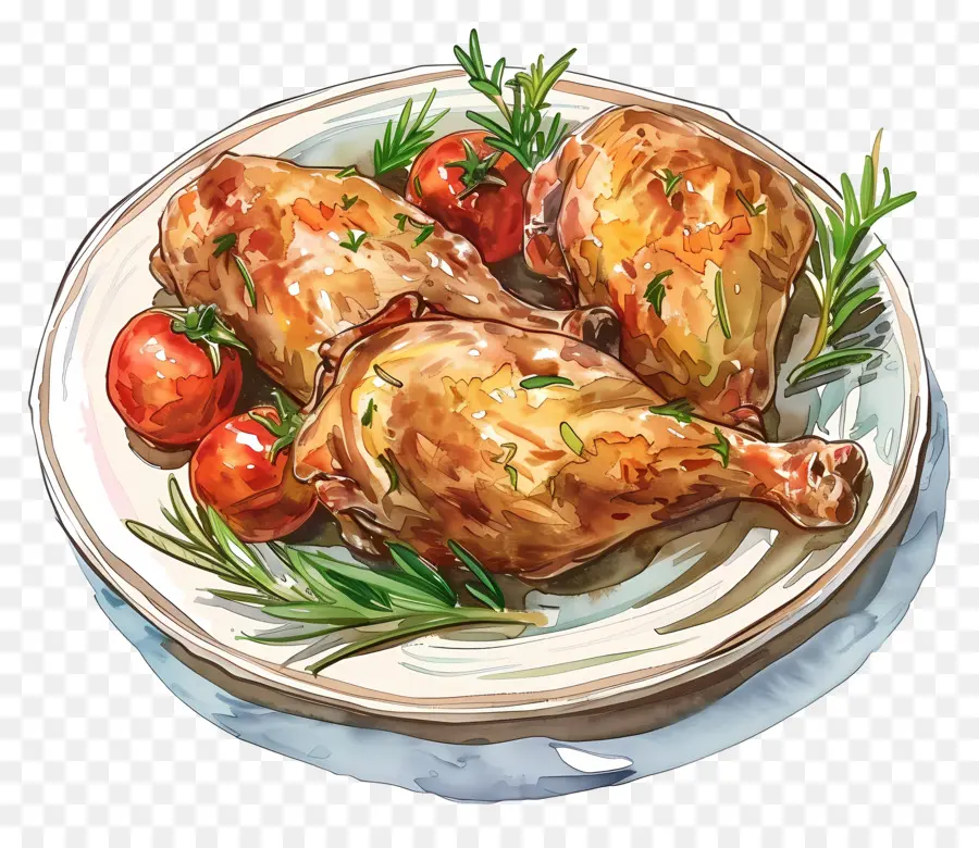 La Carne De Pollo，Piernas De Pollo PNG