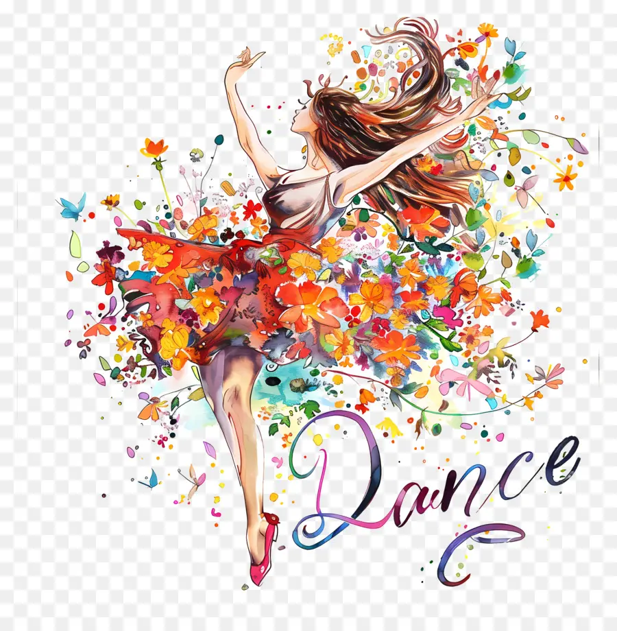 Día Internacional De La Danza，Pintura Digital PNG