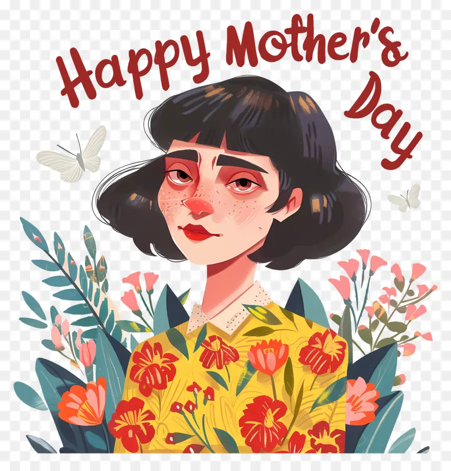 Feliz Dia De Las Madres，Madre PNG