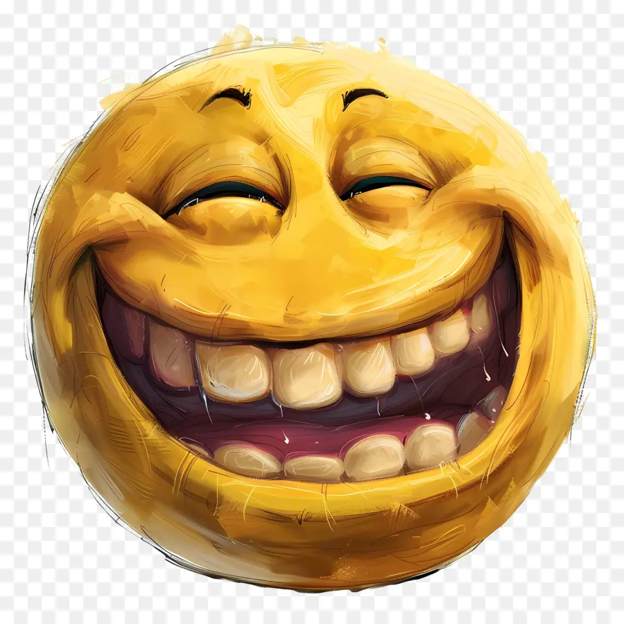 Riéndose De La Cara Sonriente，Cara Sonriente PNG