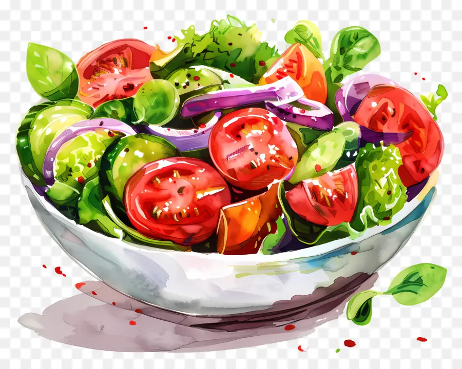 Ensalada De Verduras，Ensaladera PNG