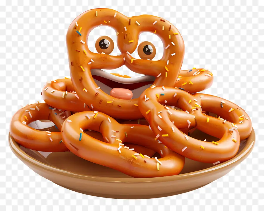 Día Del Pretzel，Pretzels PNG