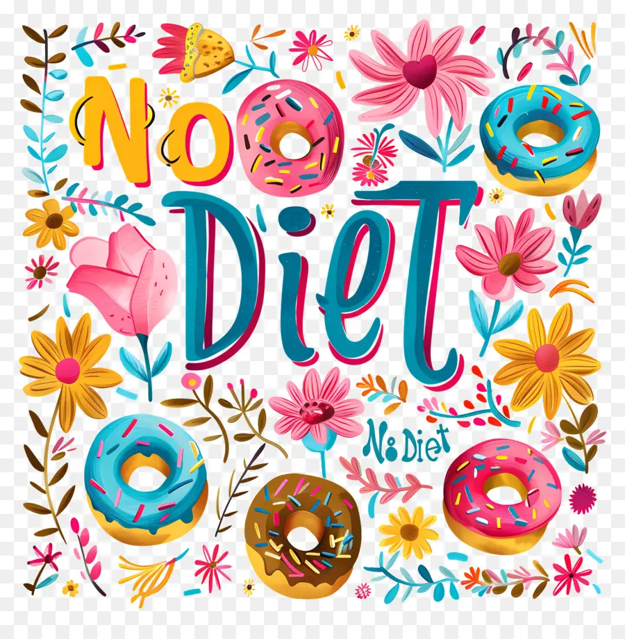 Internacional De La No Dieta Día，Donas PNG