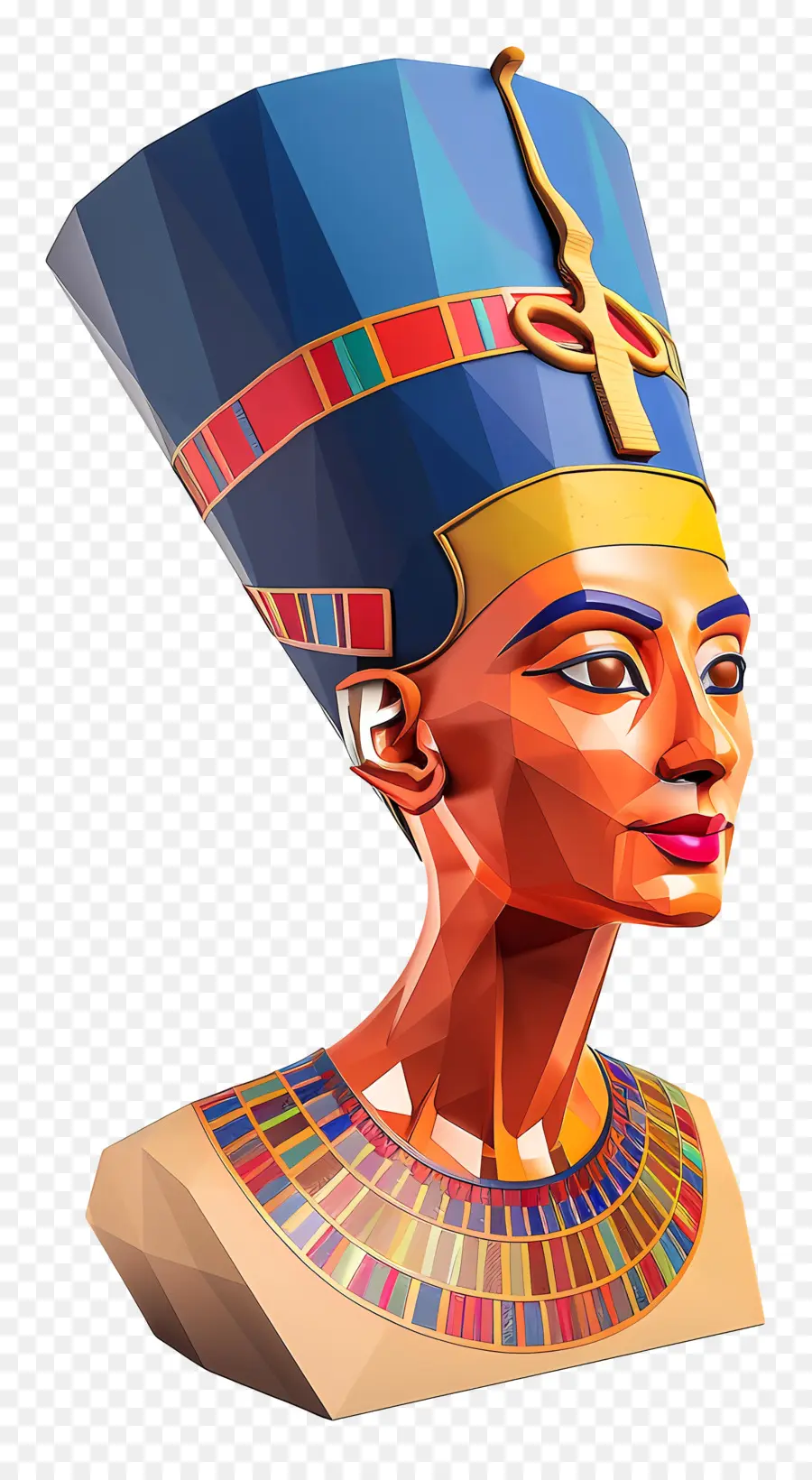 Busto De Nefertiti，Cleopatra PNG