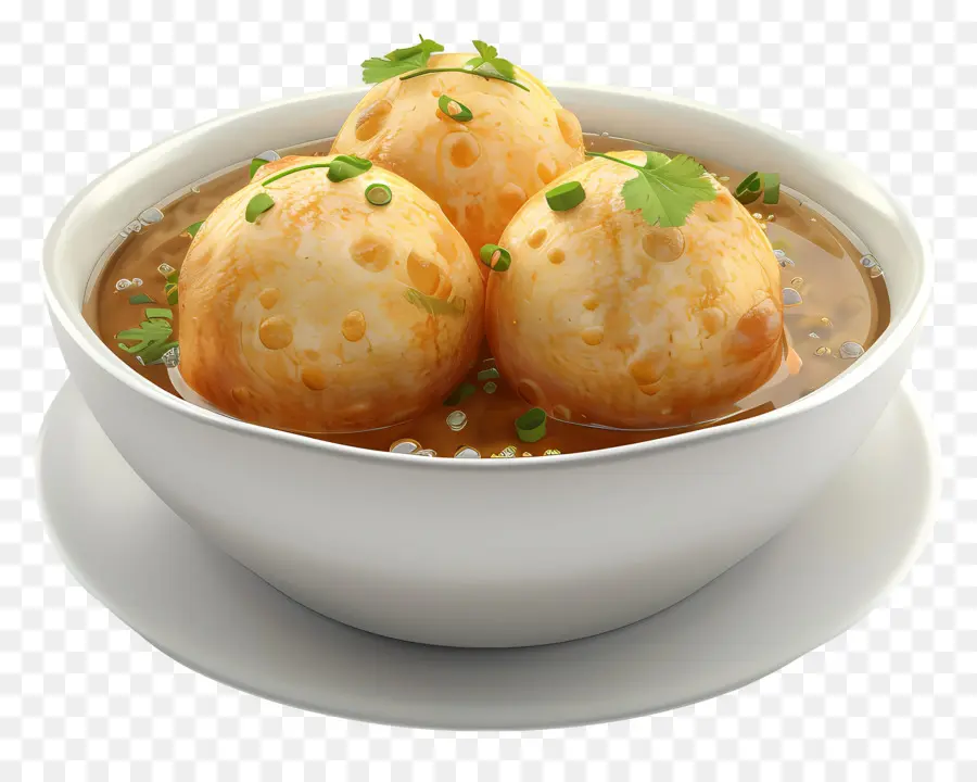 Comida Panipuri，Bolas De Masa Hervida PNG