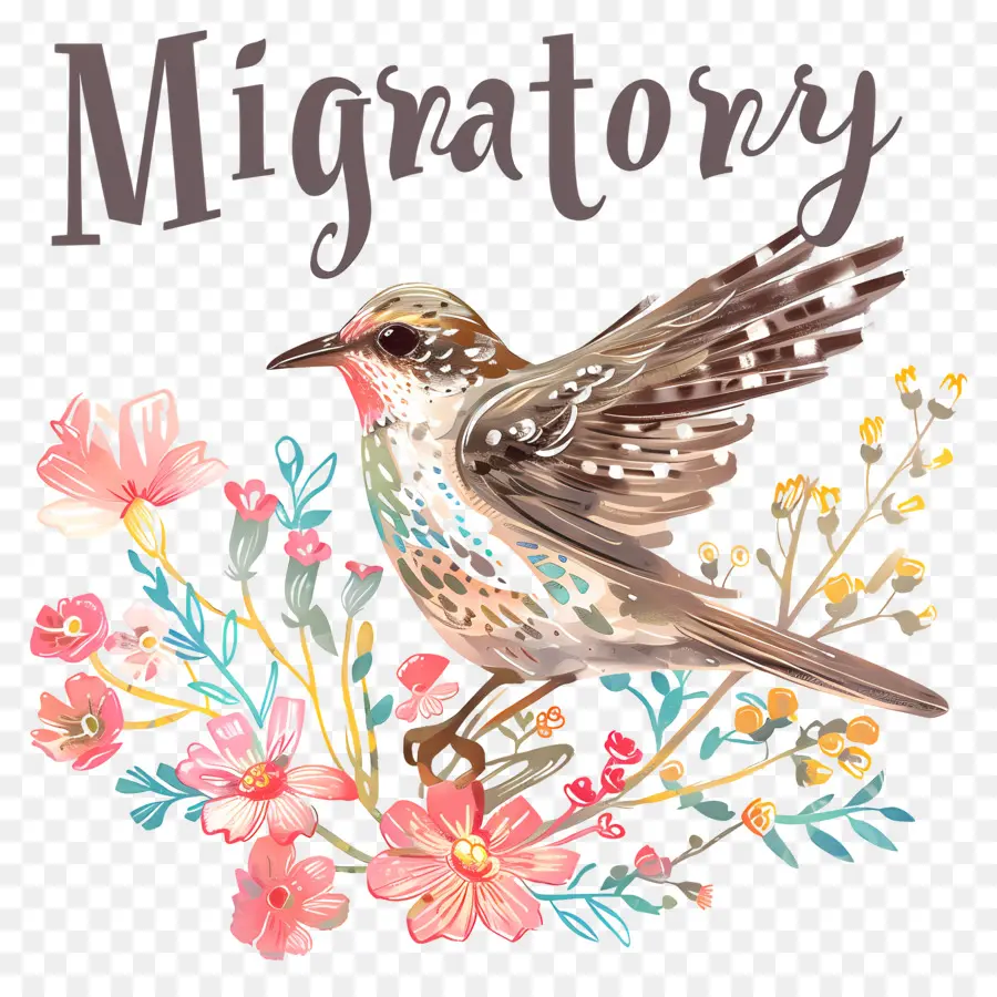 Día Mundial De Las Aves Migratorias，La Migración De Las Aves PNG