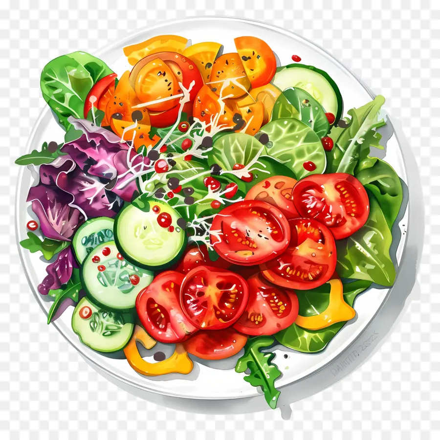 Ensalada De Verduras，Ensalada PNG