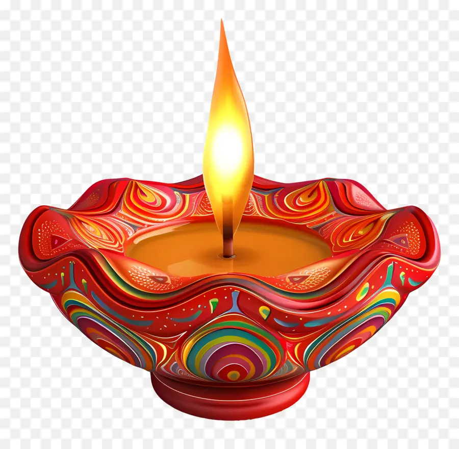 Diwali Diya，Linterna PNG