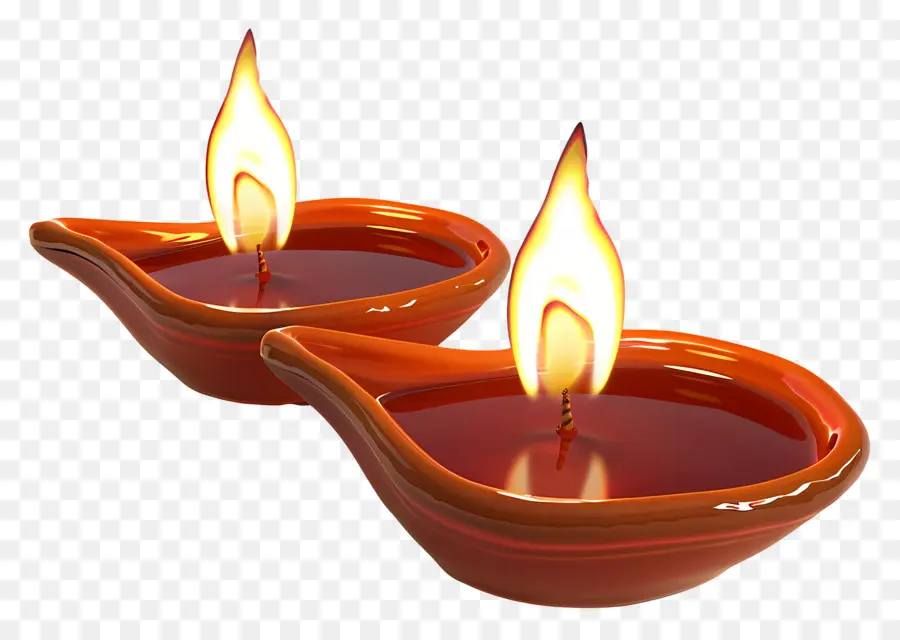 Diwali Diya，Diya PNG
