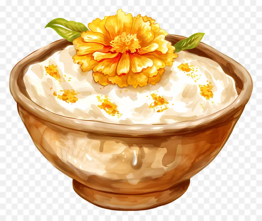 Cuajada，Helado De Vainilla PNG