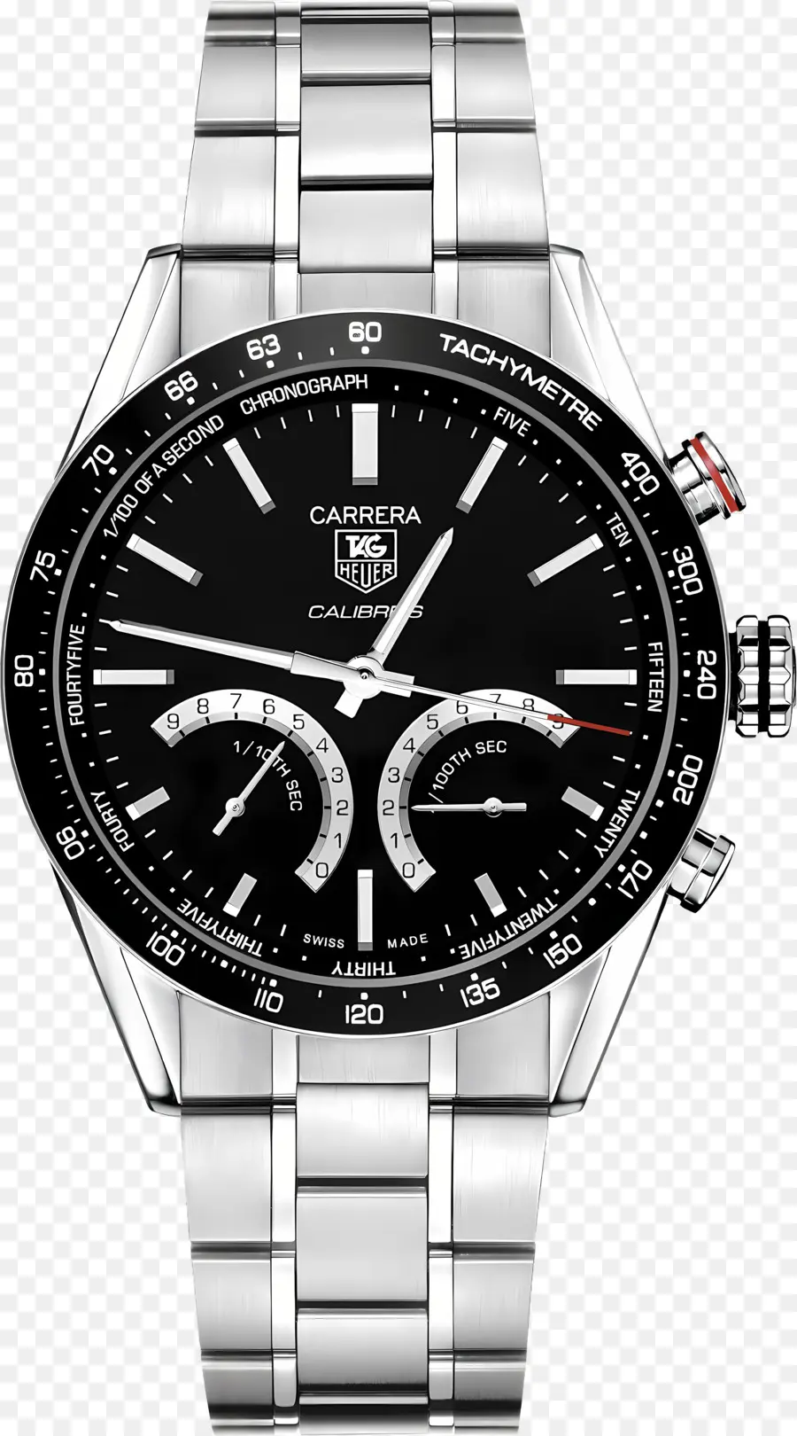 Reloj De Dial Negro，Mira De Pantalla De Fecha PNG