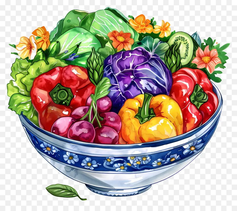 Ensalada De Verduras，Frutas PNG