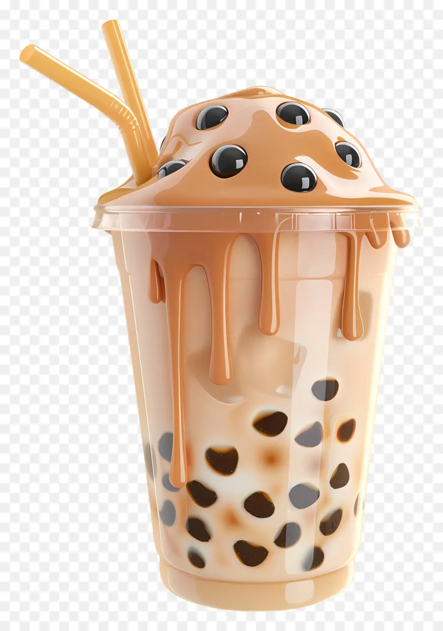 Té De Boba，Té De Burbujas PNG