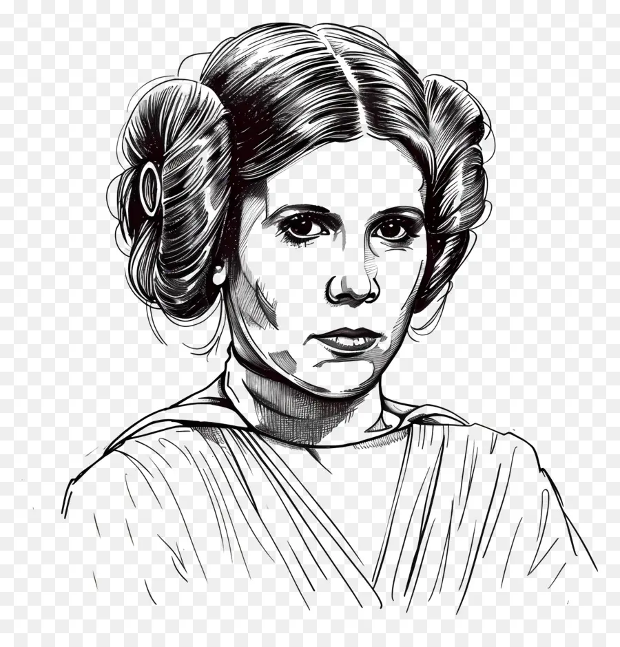 Star Wars，La Princesa Leia Organa PNG