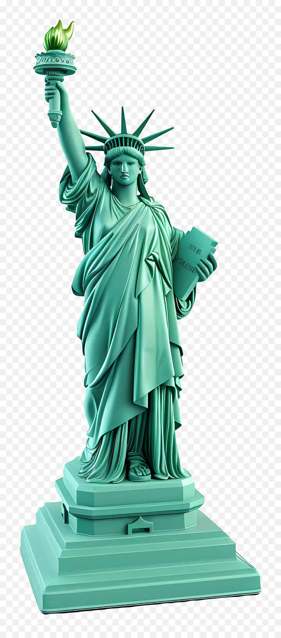 Estatua De La Libertad，La Impresión En 3d PNG