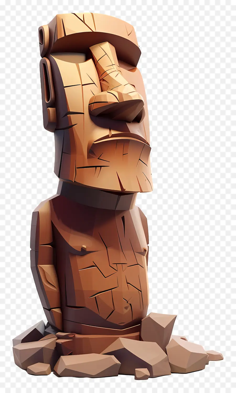 Moai，Mitología Polinesia PNG